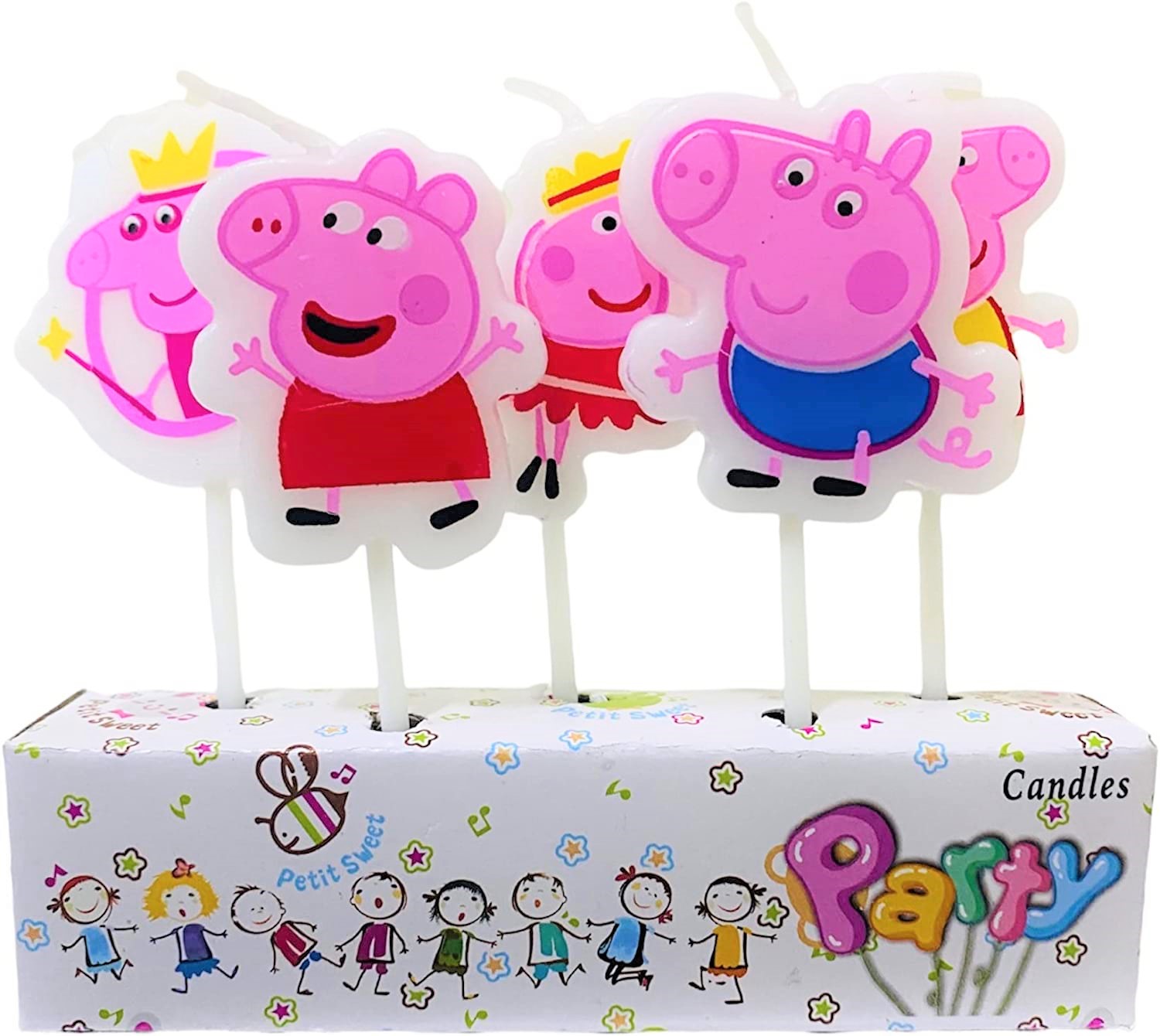 Peppa Pig Birthay Candles - Highland Store