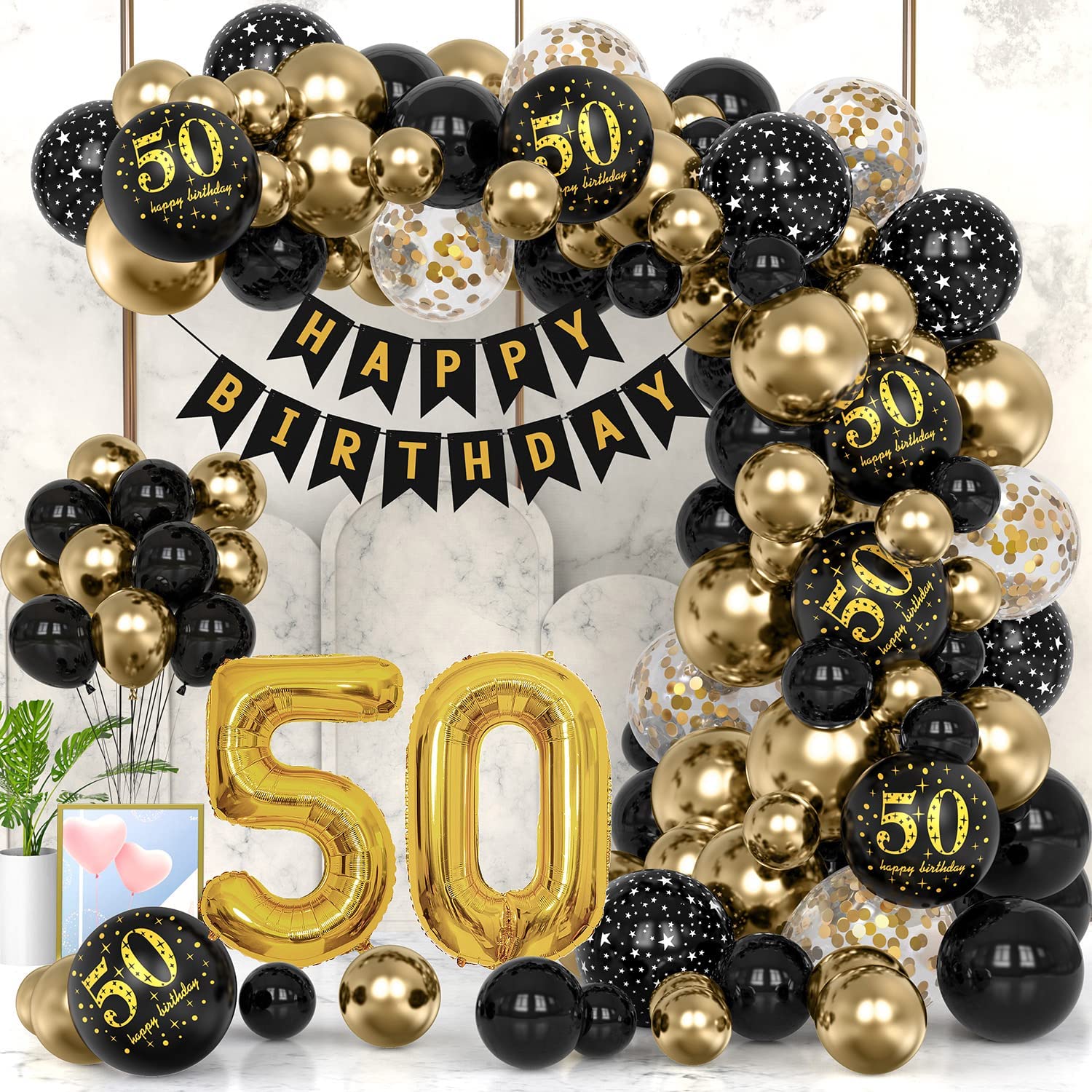 50th Birthday Decorations - Highland Store